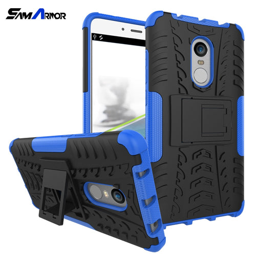Cases Cover TPU +PC Phone Stand Case For Xiaomi Redmi 4 4A 3S 3 S 4X 5 Plus Note 3 4 5 Pro Prime 4X 5A Mi A1 A2 F1 5X S2 Luxury