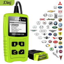 Load image into Gallery viewer, JDiag JD101 Code Readers Engine Scan Tool Check Engine Light Car Diagnostic Tool OBD2 Scanner Automotriz With Battery Test