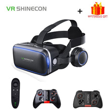 Load image into Gallery viewer, Shinecon 6.0 Casque VR Virtual Reality Glasses 3 D 3d Goggles Headset Helmet For Smartphone Smart Phone Google Cardboard Stereo